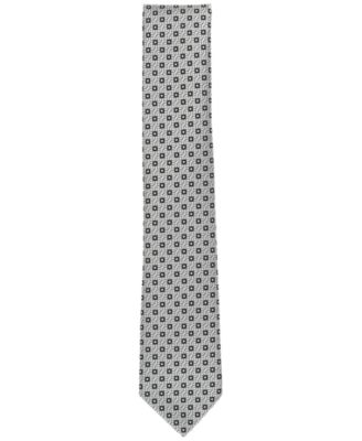 Men's Alene Slim Geometric Print Tie, Exclusively at Macy's