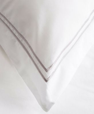 Percale Satin Stitched 3-Pc. Duvet Cover Set, Twin/Twin XL