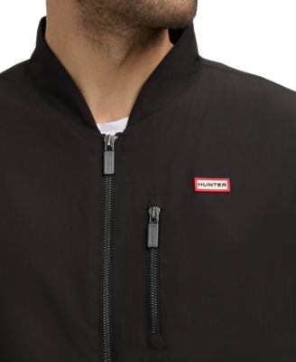 Men's Moorgate Zip Logo Bomber Jacket