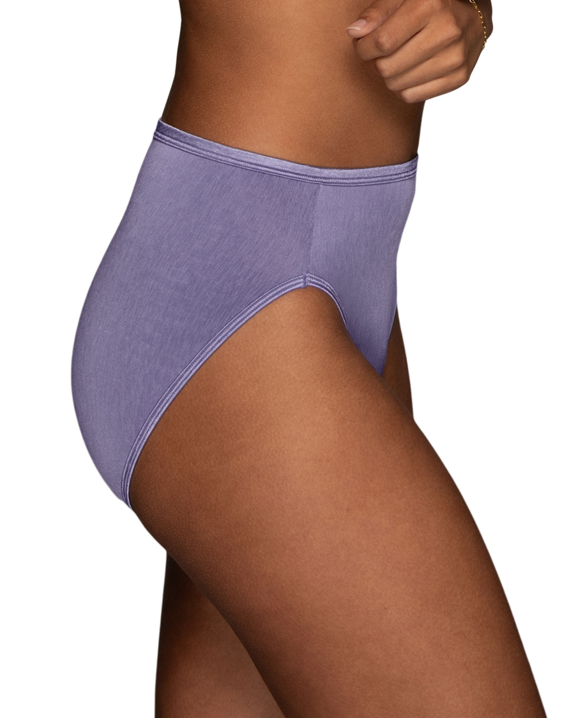 VANITY FAIR ILLUMINATION HI-CUT BRIEF UNDERWEAR 13108, ALSO AVAILABLE IN EXTENDED SIZES 