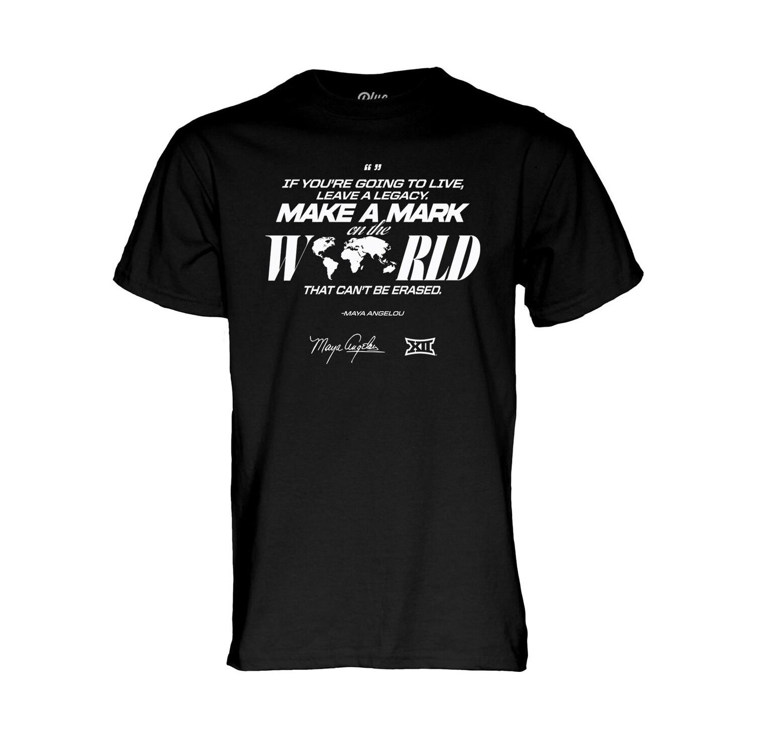 Men's and Women's Black Big 12 Make a Mark 2025 Shooting T-Shirt