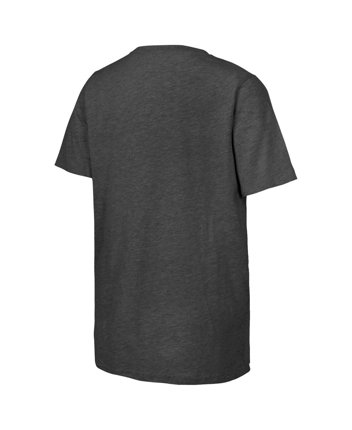 Fanatics Big Boys And Girls Heather Charcoal Philadelphia Eagles Super Bowl Lix Champions Own The Moment Tri- In Heather Charcoal