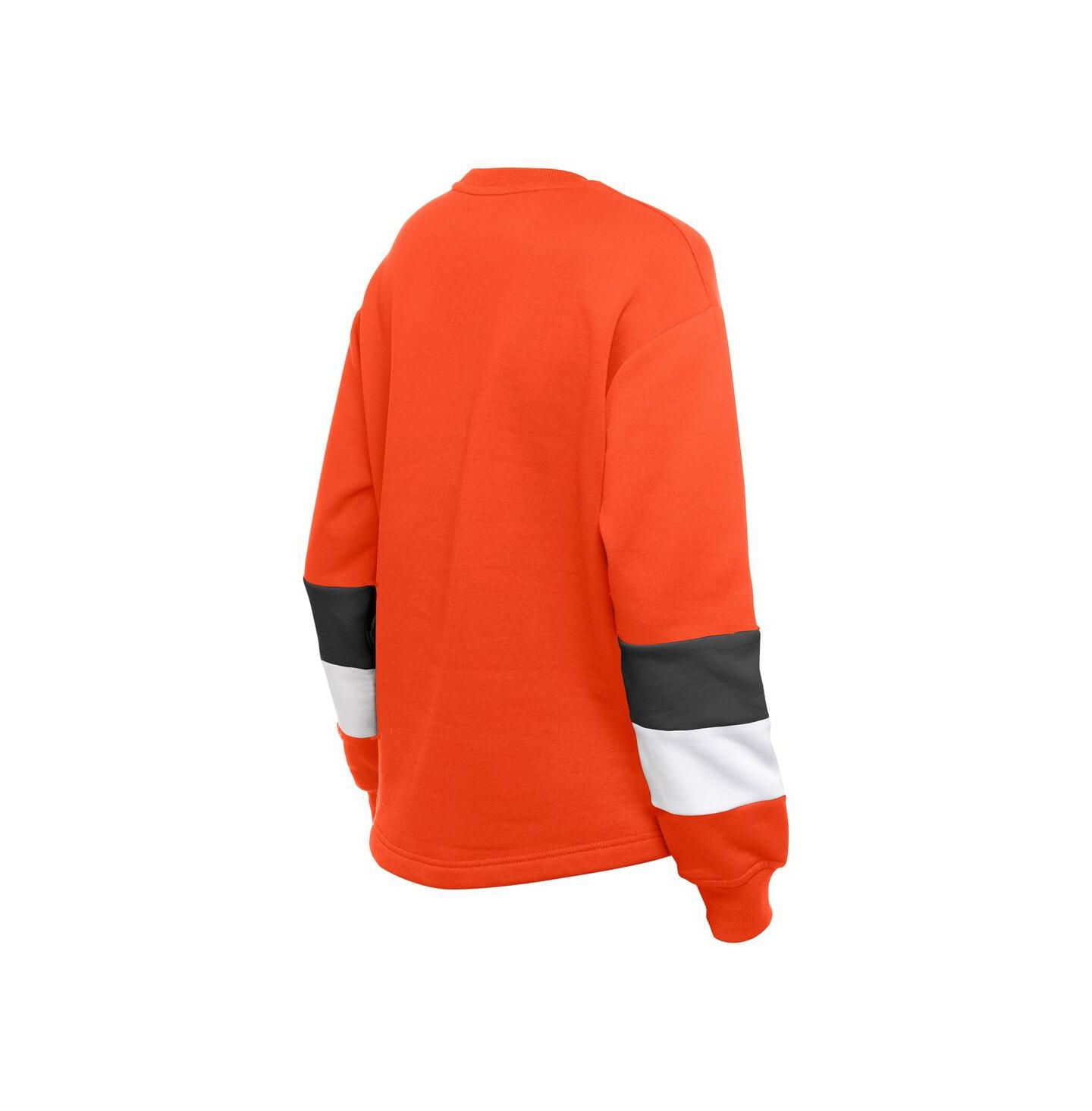 Женская толстовка New Era Orange Baltimore Orioles Gameday Crewneck — фото 2