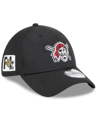 New Era - Men's Black Pittsburgh Pirates 2025 Spring Training 39THIRTY Flex Hat