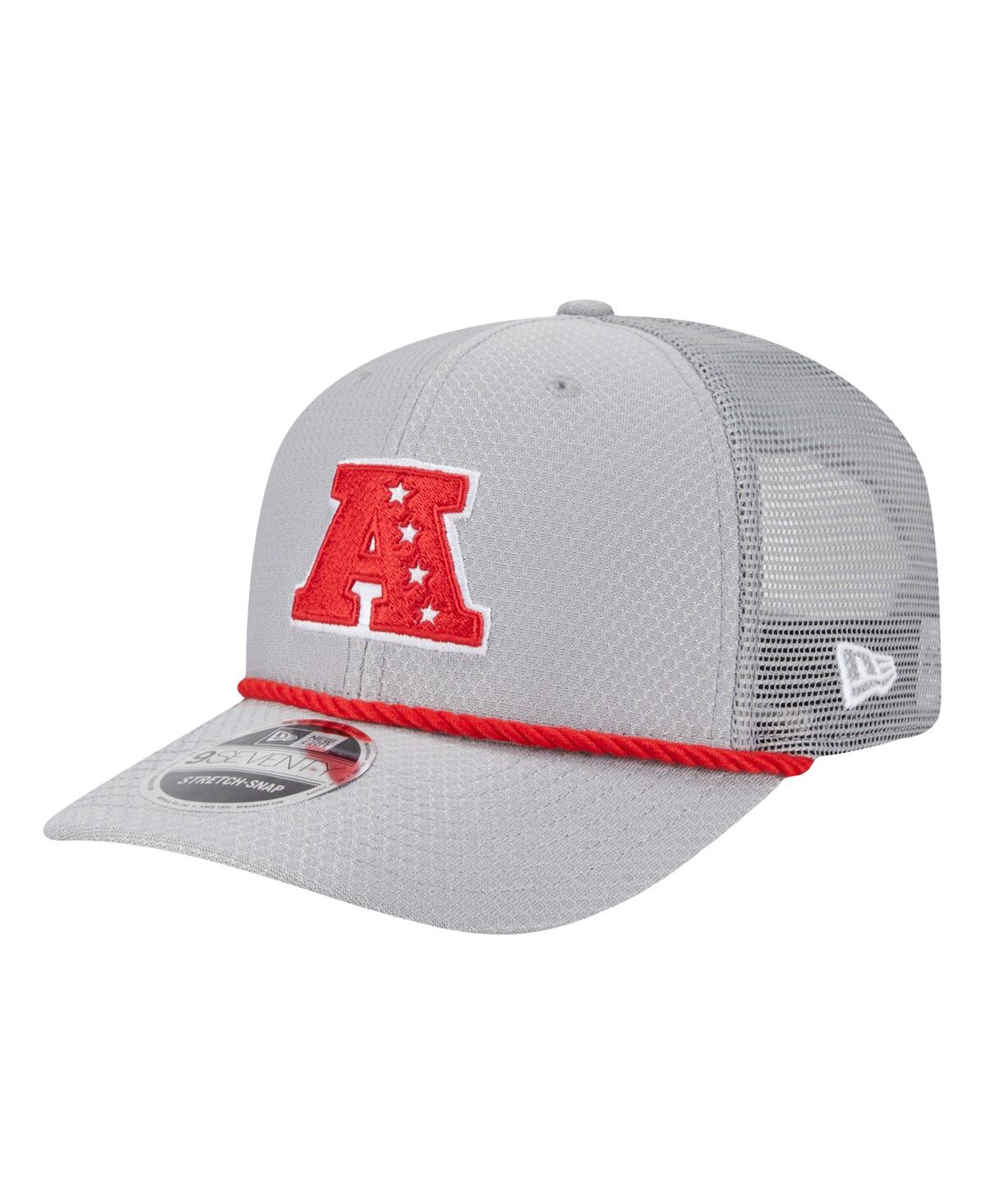 New Era Men's Gray Denver Broncos 2025 Pro Bowl 9seventy Stretch-snap Hat In Gray