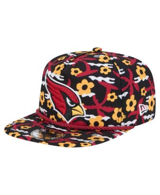 New Era - Men's Black Arizona Cardinals Wakey Wakey Golfer Snapback Hat