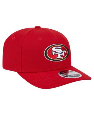 Men's Scarlet San Francisco 49ers 9SEVENTY Stretch-Snap Hat