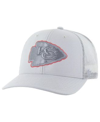 '47 Brand - Men's Gray Kansas City Chiefs Trucker Adjustable Hat