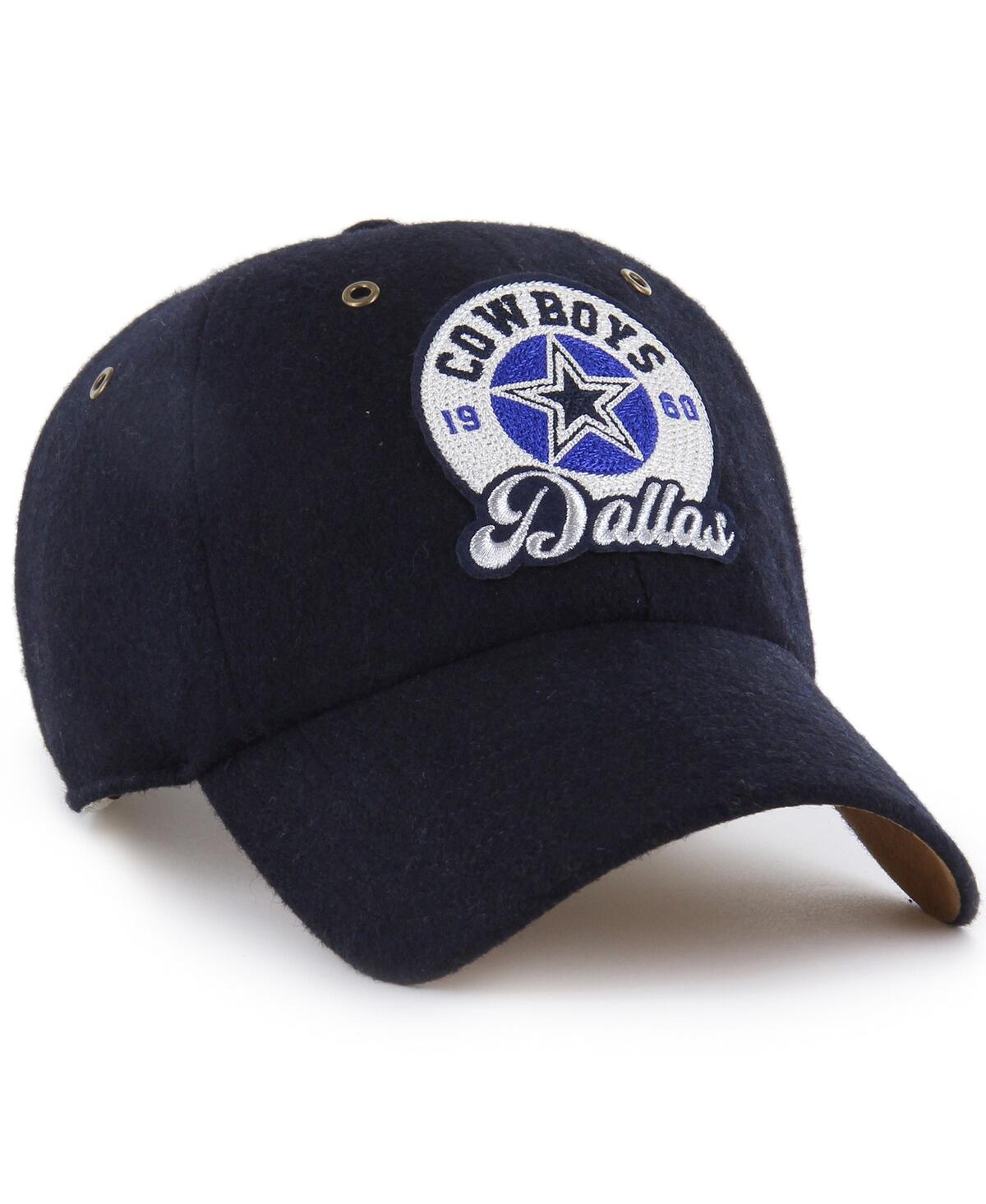 STONEY CLOVER LANE X '47 BRAND MEN'S AND WOMEN'S NAVY DALLAS COWBOYS FIELD GOAL CLEAN UP ADJUSTABLE HAT 