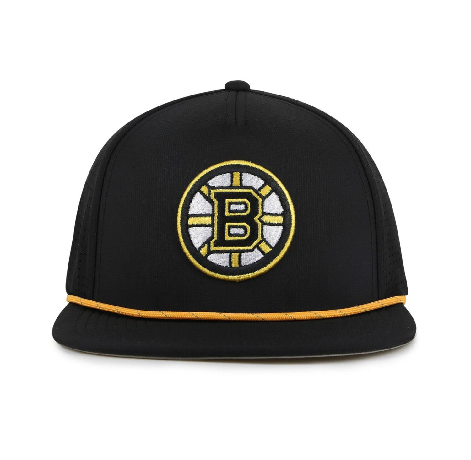 Men's Black Boston Bruins Buxton Pro Tech Adjustable Hat