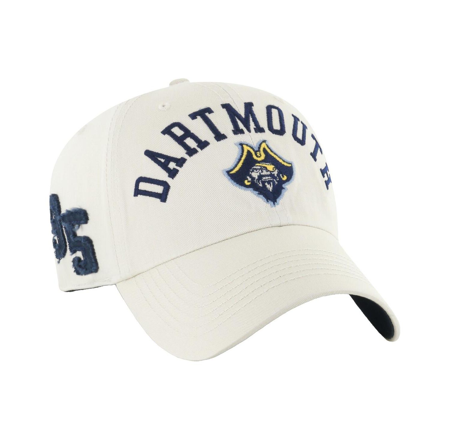 Men's Cream Dartmouth Big Green Clubhouse Faber Clean Up Adjustable Hat