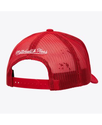 Men's Red Chicago Bulls Core Evergreen OTC Trucker Adjustable Hat