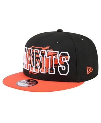 New Era - Men's Black San Francisco Giants Splatter 9FIFTY Snapback Hat