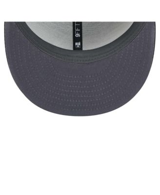 Men's Black Brooklyn Nets Midnight Ink Pop Outline 9FIFTY Snapback Hat