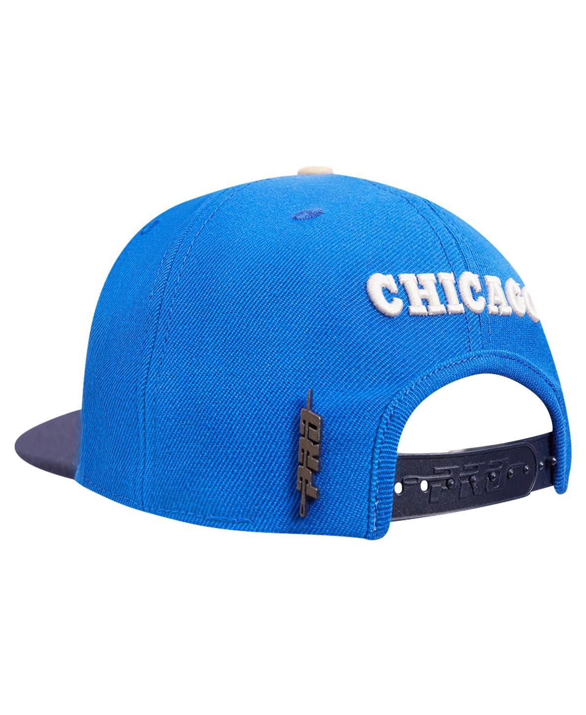 PRO STANDARD MEN'S BLUE/NAVY CHICAGO BULLS LEGACY SNAPBACK HAT 
