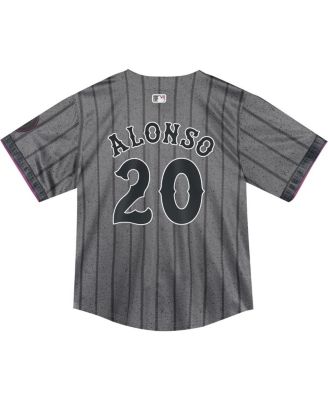 Baby Boys and Girls Pete Alonso Graphite New York Mets 2024 City Connect Limited Player Jersey