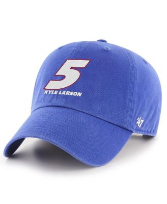 '47 Brand - Men's Royal Kyle Larson Clean Up Adjustable Hat