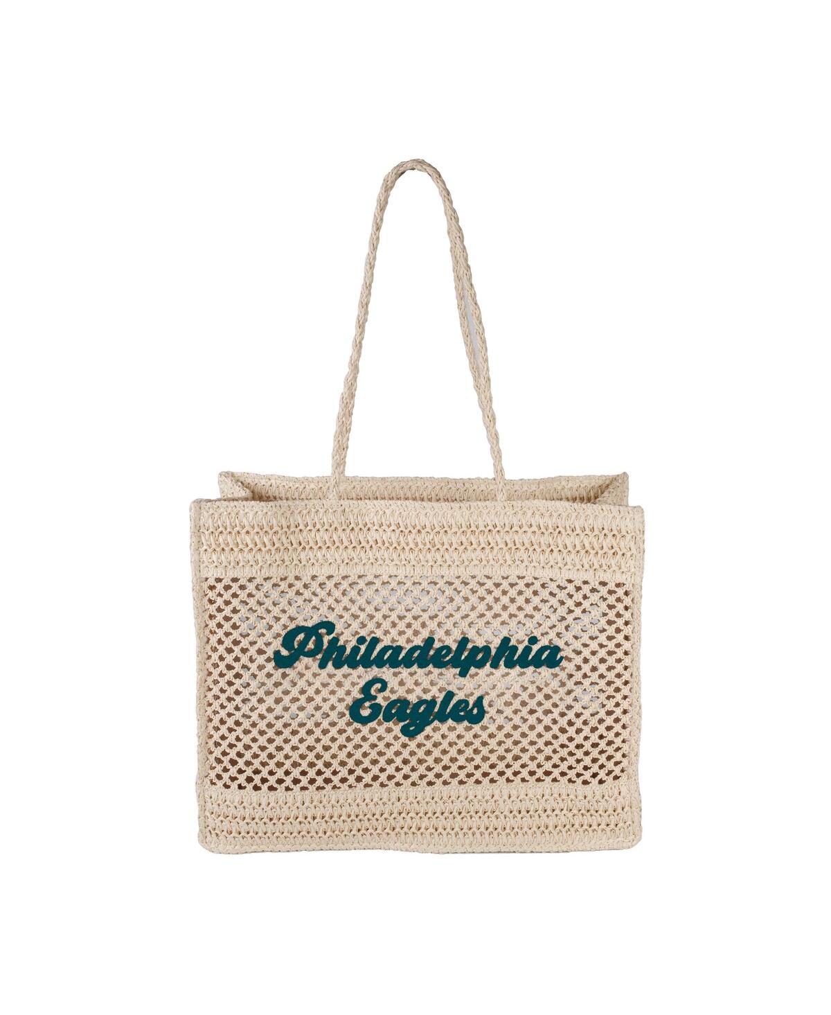 Philadelphia Eagles Coastal Tote Bag - Tan