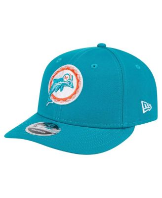 New Era - Men's Aqua Miami Dolphins Main Low 9FIFTY Snapback Hat