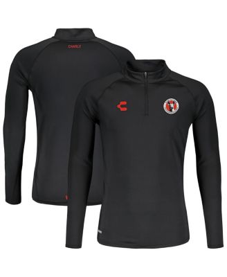 Charly - Men's Black Club Tijuana 2024/25 Quarter-Zip Pullover Top