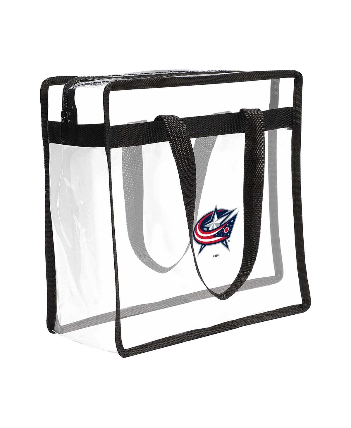 Columbus Blue Jackets Clear Tote Bag