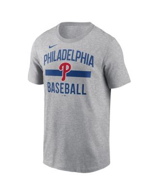 Men's Heather Gray Philadelphia Phillies Arched T-Shirt
