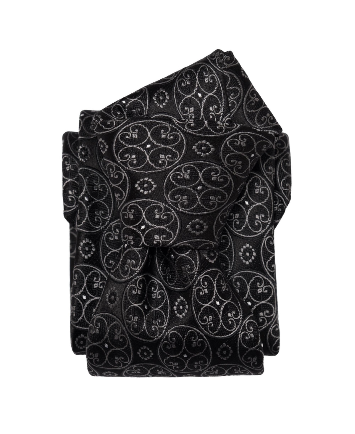 Men's Palladio - Silk Jacquard Tie for Men - Black