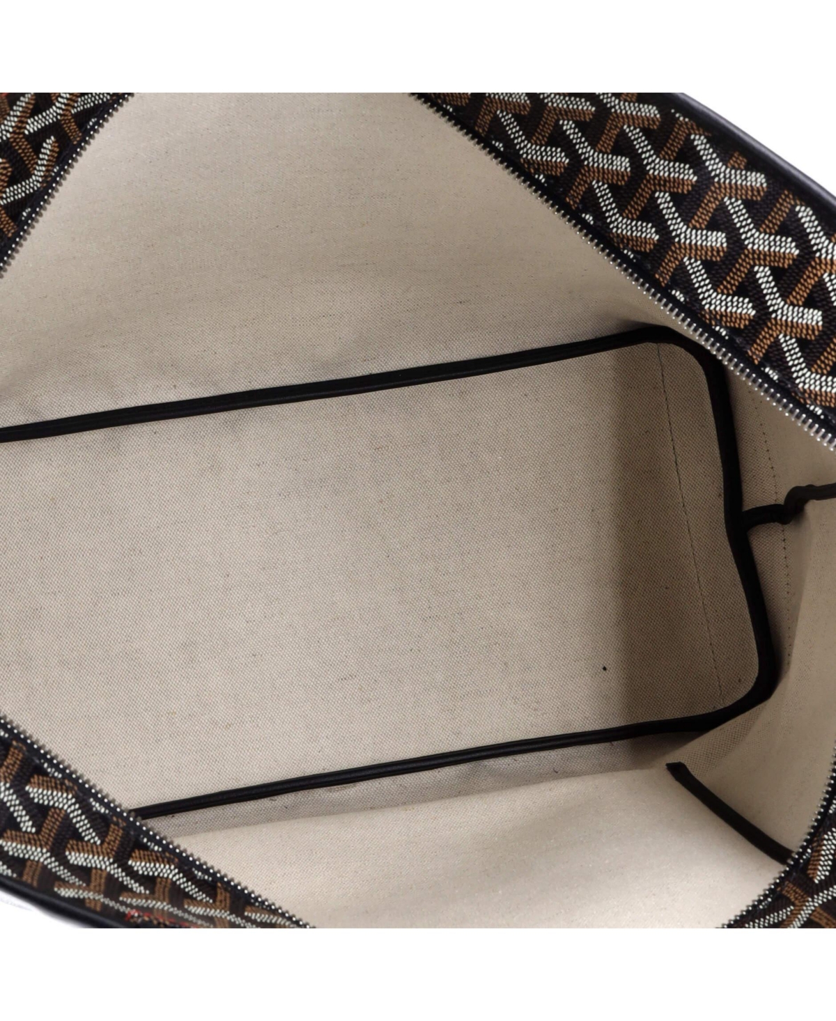 Pre-Owned Goyard Mm Artois Tote Coated Canvas