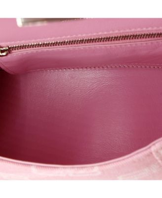 Small Hourglass Top Handle Bag BB Monogram Denim