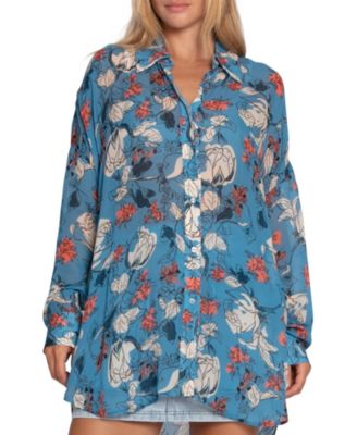 Women's Because You Move Me Oversized Shirt