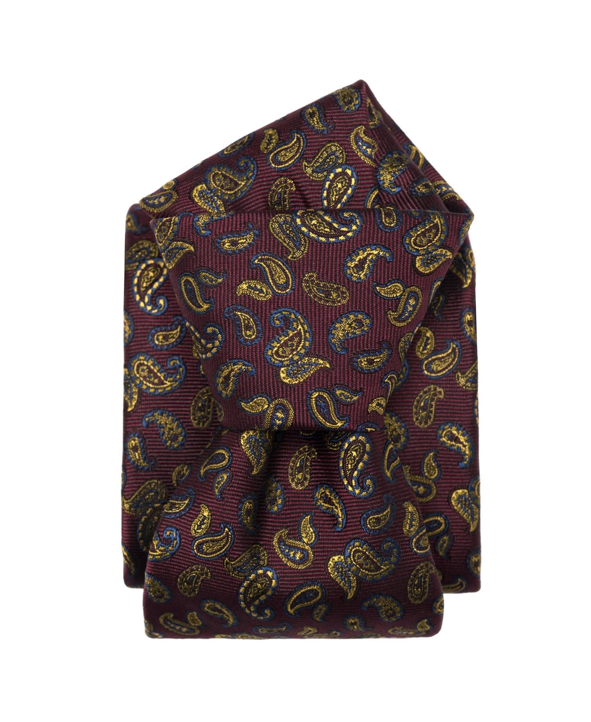 Men's Sambuco - Silk Jacquard Tie for Men - Burgundy