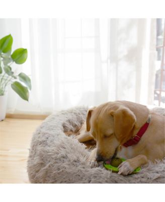 Hedgehog with tennis ball Dog Toy