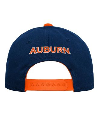 Big Boys and Girls Navy Auburn Tigers Logo Adjustable Hat
