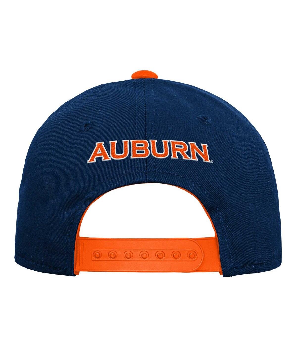 Fanatics Big Boys And Girls Navy Auburn Tigers Logo Adjustable Hat In Navy