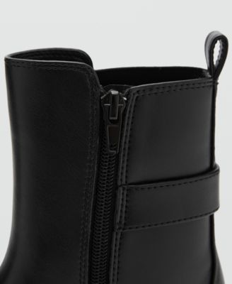 Women's Buckled Chelsea Boots