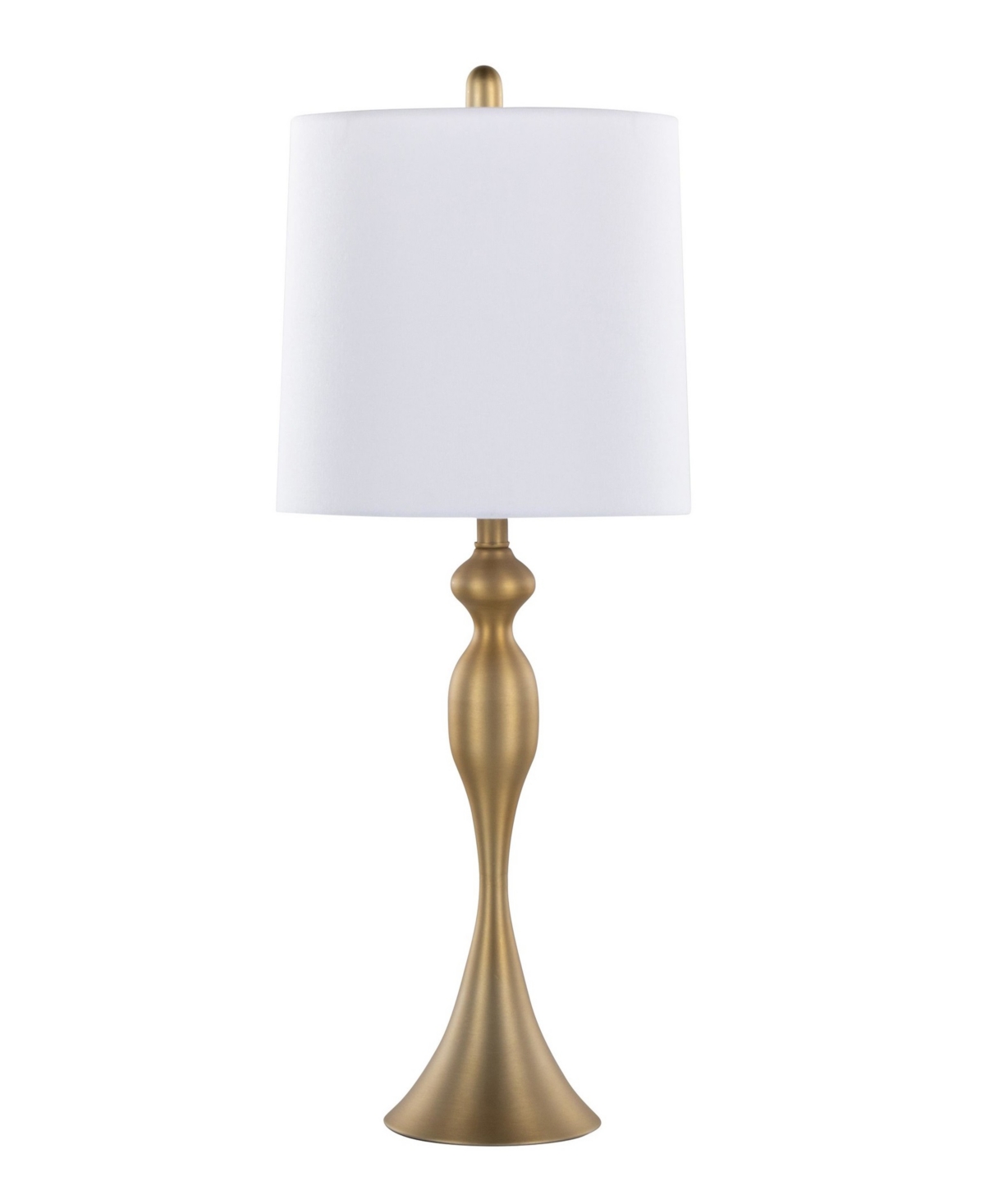 LUMISOURCE ASHLAND 27" METAL TABLE LAMP, SET OF 2 
