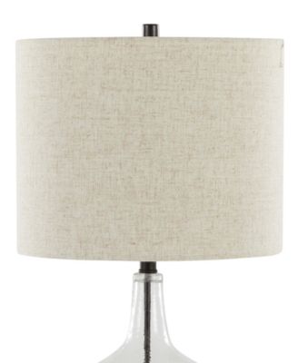 Botella 28" Glass Table Lamp, Set of 2