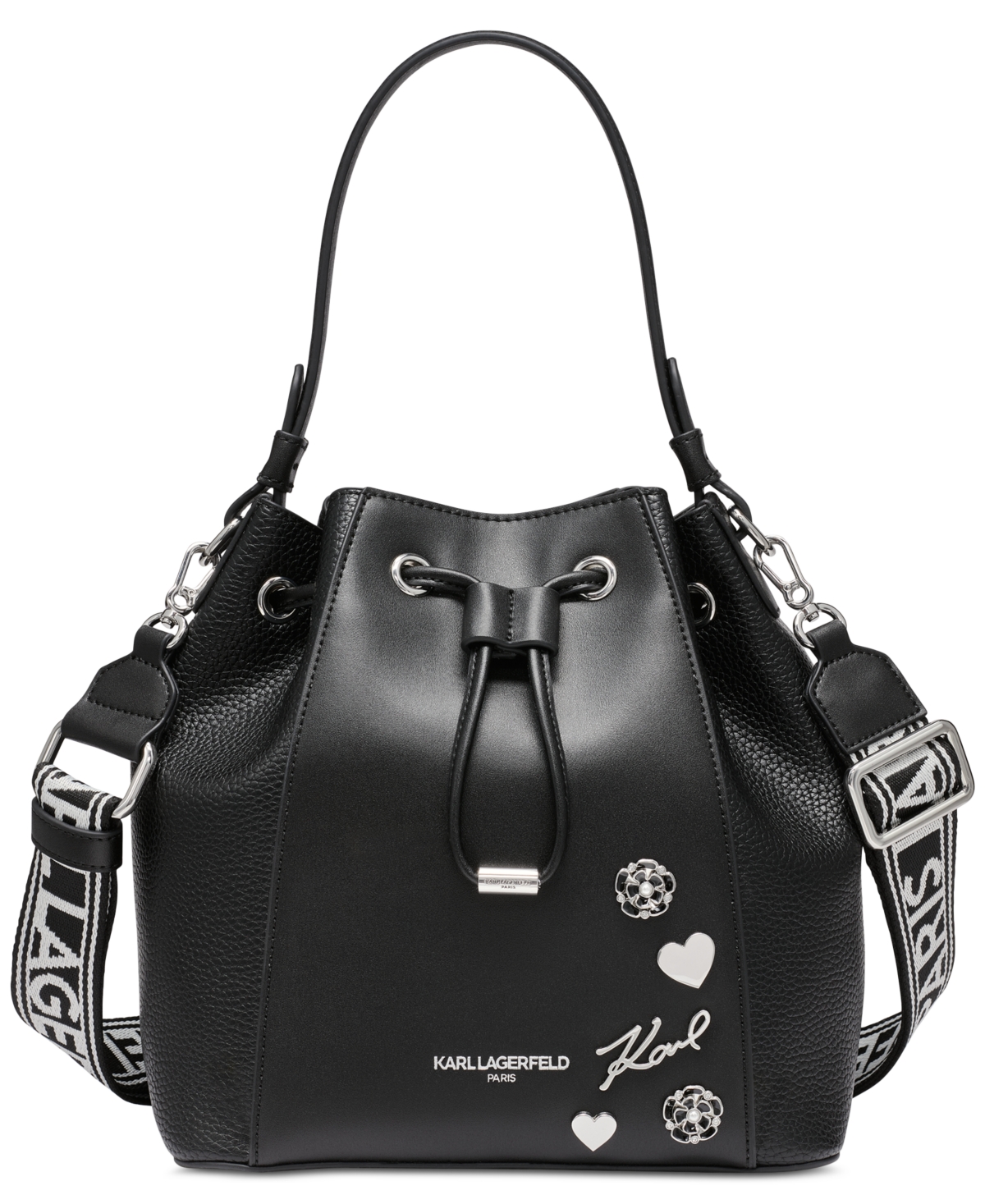 KARL LAGERFELD ADELE BUCKET BAG