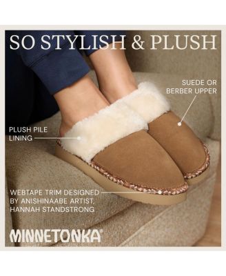 Women's Cerise Plush Slippers