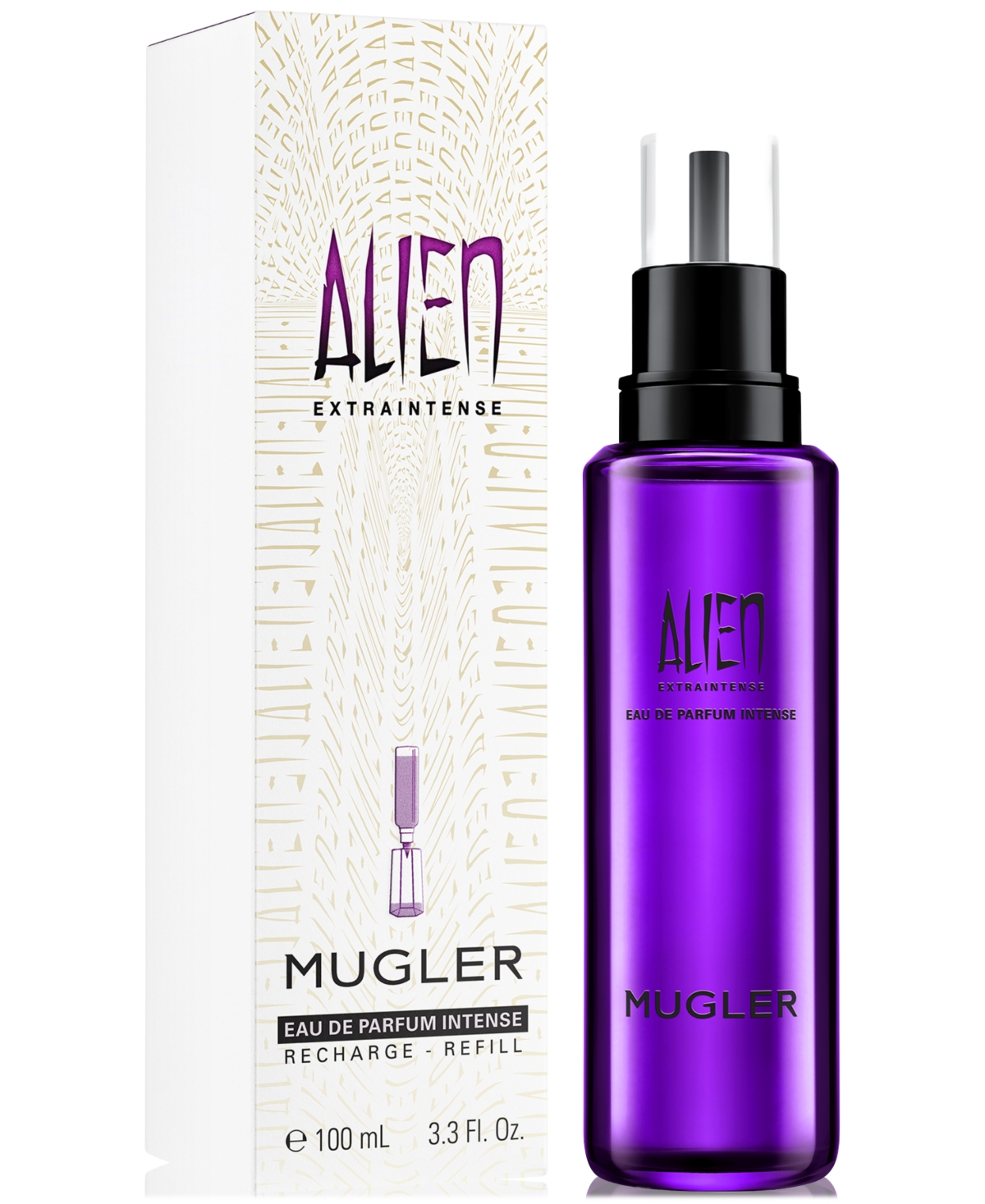 MUGLER ALIEN EXTRAINTENSE EAU DE PARFUM INTENSE REFILL, 3.3 OZ. 