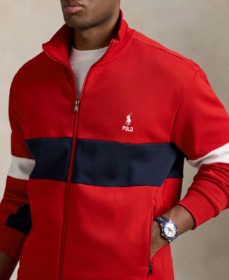 Men's Big & Tall Double-Knit Track Jacket