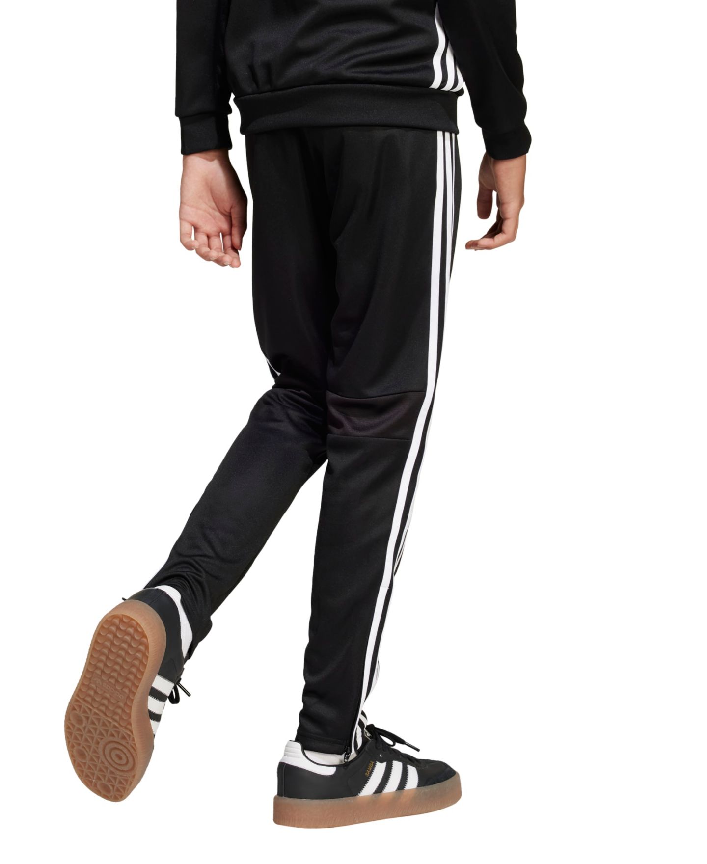 Брюки adidas Tiro 25 Essentials Training Pants для мальчиков, цвет: Чёрный / Белый — фото 4