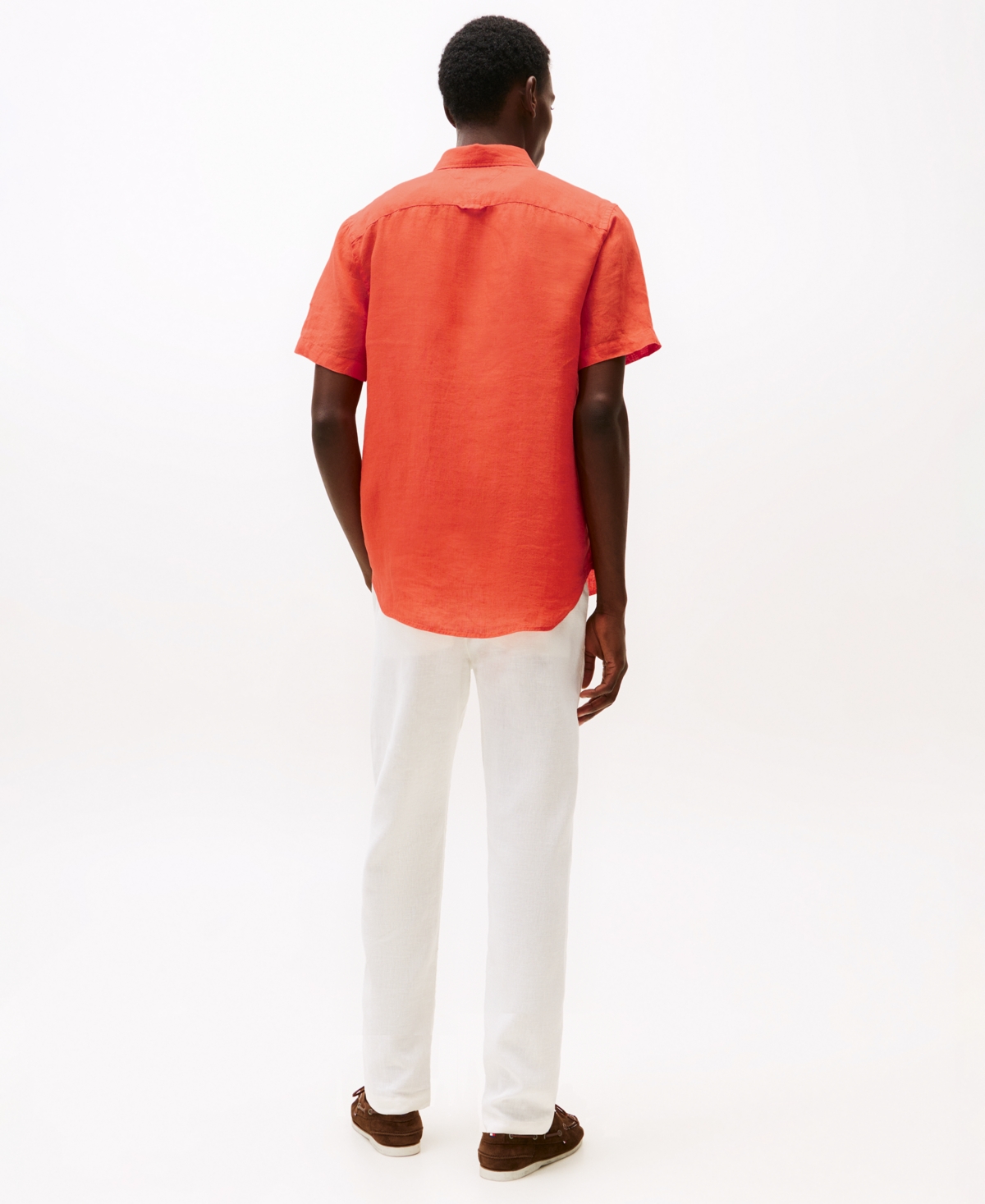 Tommy Hilfiger Regular Fit Pigment In Brilliant Orange