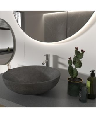 Single Hole Single Handle Bathroom Vessel Sink Faucet With Drain Assembly in Polished Chrome