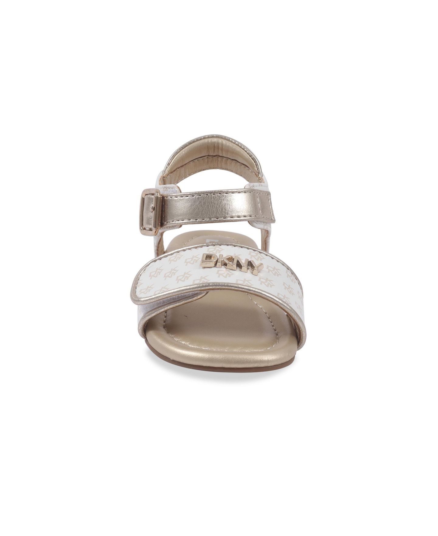 Сандалии DKNY Huston Hollyn Sandal для девочек-малышей, цвет: Слоновая кость — фото 7