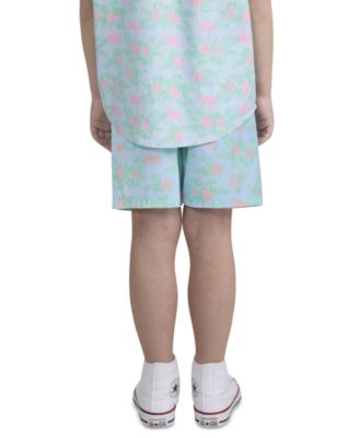 Big Boys Flamingo Printed Pull-On Swim Shorts	