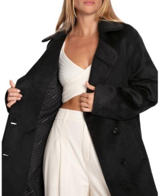 Women's Wanna Be Loved Wool Blend Peacoat