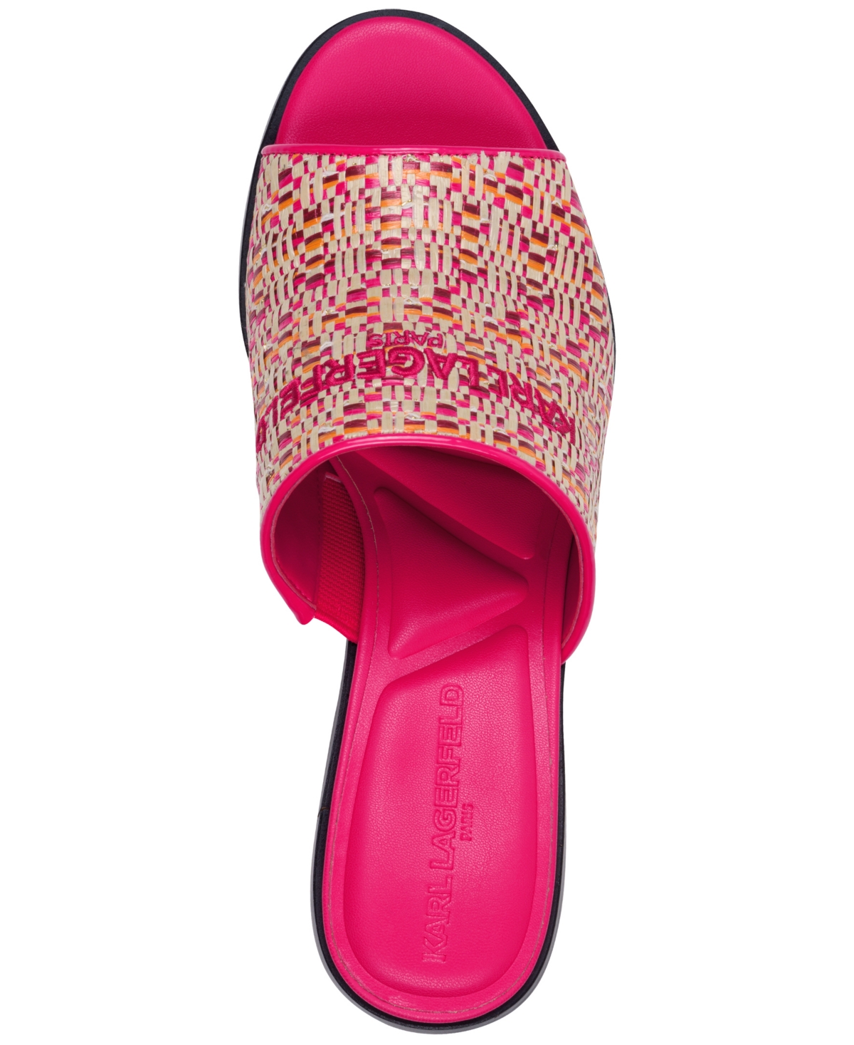Karl Lagerfeld Paris Harford Sandal In Teaberry