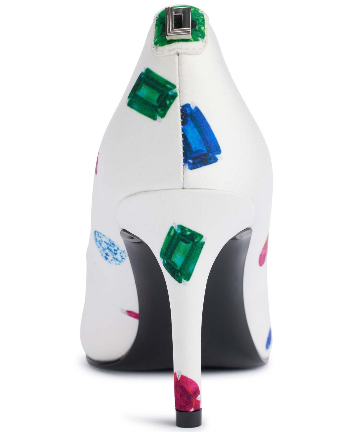 Shop Karl Lagerfeld Women's Royale Jewels High Pumps In White Multi