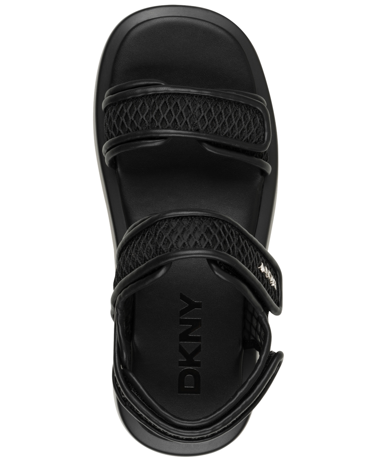 Shop Dkny Women's Owyn Chunky Platform Sandals In Black